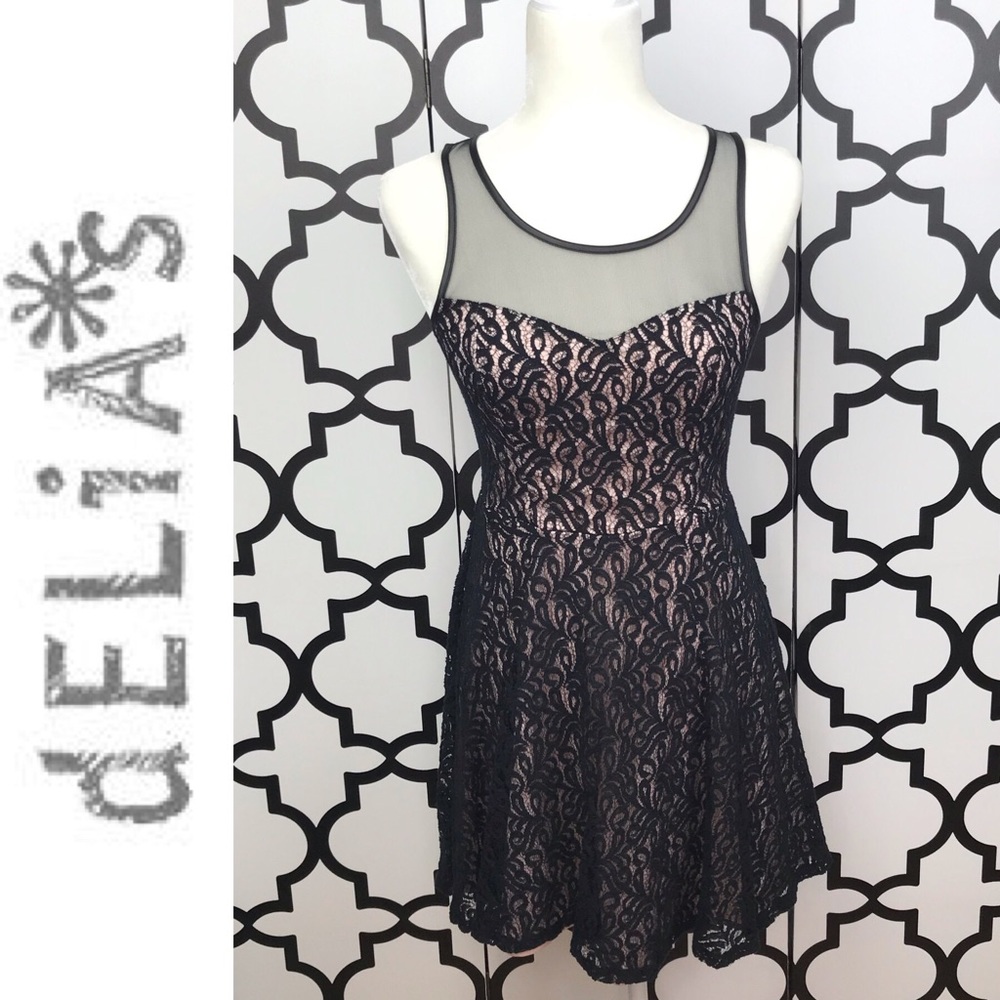 💝5for$25 Delia’s Black/Cream Dress